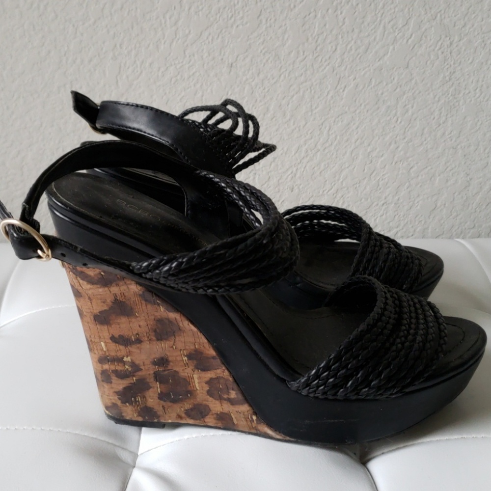 BCBG Wedges Sandals - 7 1/2